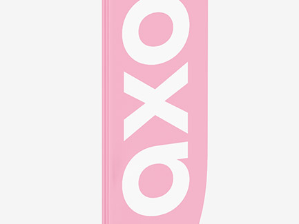 Strandflag med eget logo