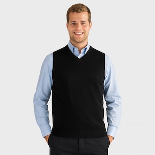 Russell V-Neck Sleeveless Knitted Pullover 716M