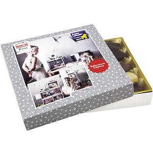 Chokoladeæske Snowflake, 250 g