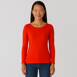 B&C Inspire LSL T Women - fire red