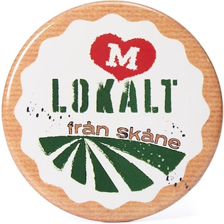 Reklamebadge Topic 64 mm