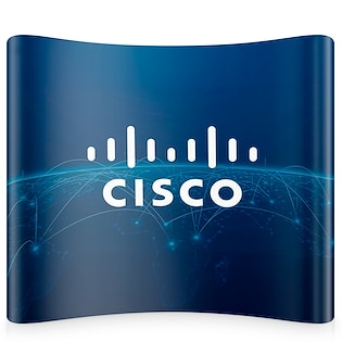 Messevæg Pop Up Medium, 275 cm