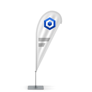 Beachflag Drop Large, 410 cm