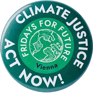 Reklamebadge Bio Clip 56 mm