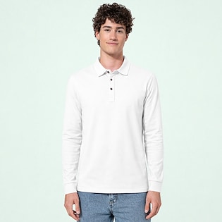 Kariban Will Men's Long-Sleeved Jersey Polo Shirt