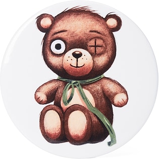 Reklamebadge Topic 76 mm