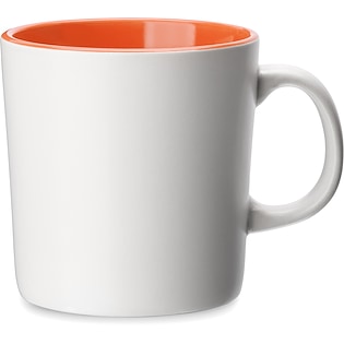 Stentøjskrus Cava White - orange